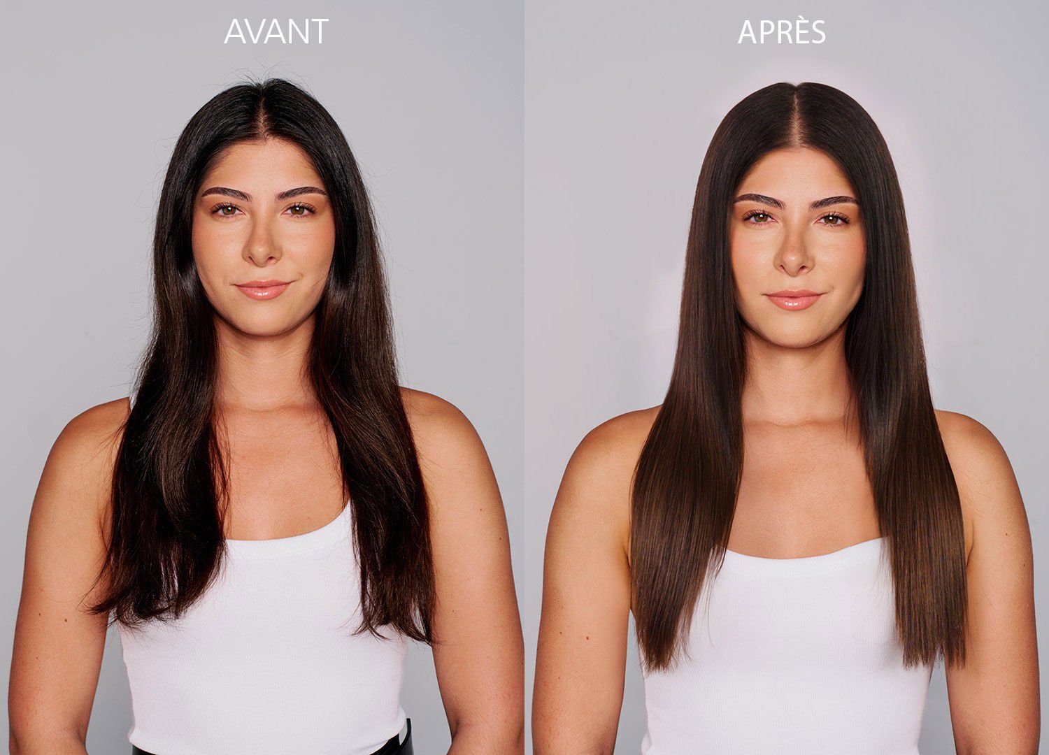 Look 3 avant-après